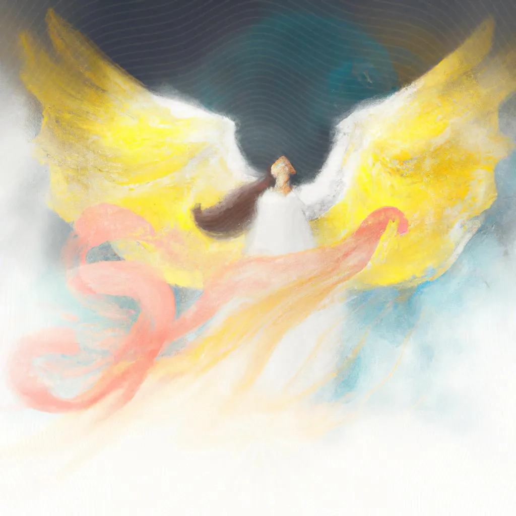 uma representação visual de o espirito de deus testifica com o nosso