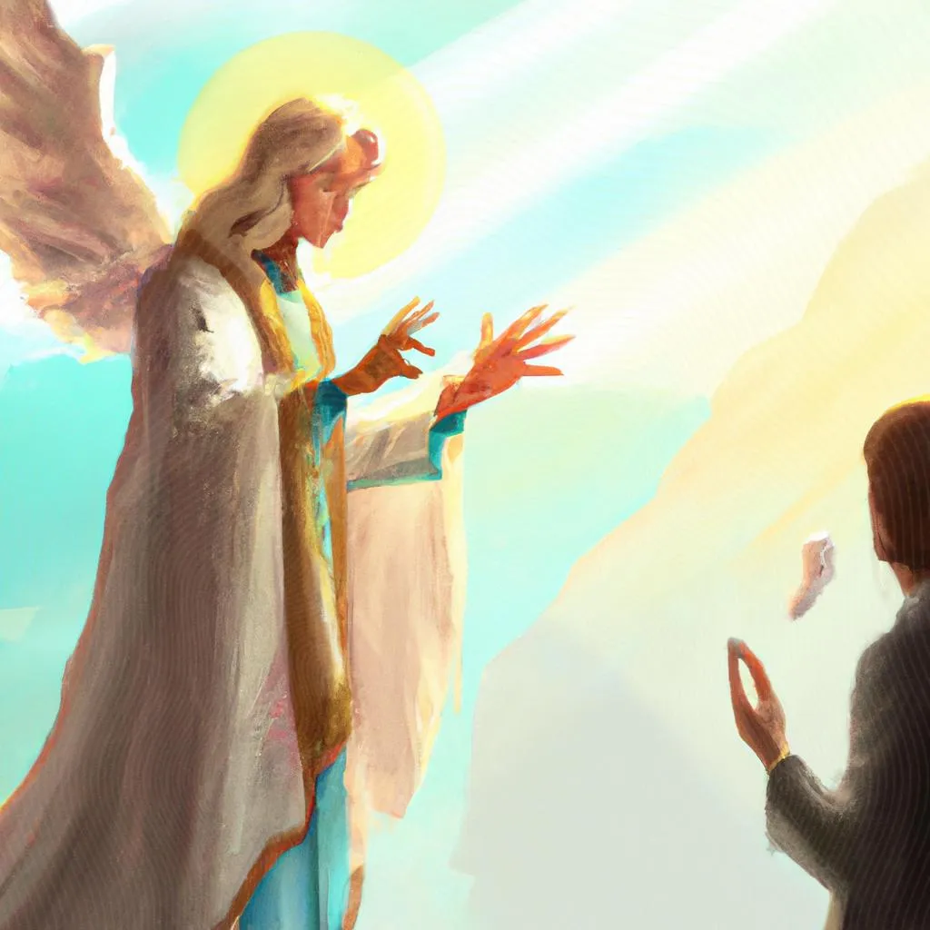 uma imagem estampada de o espirito santo convence o homem do pecado