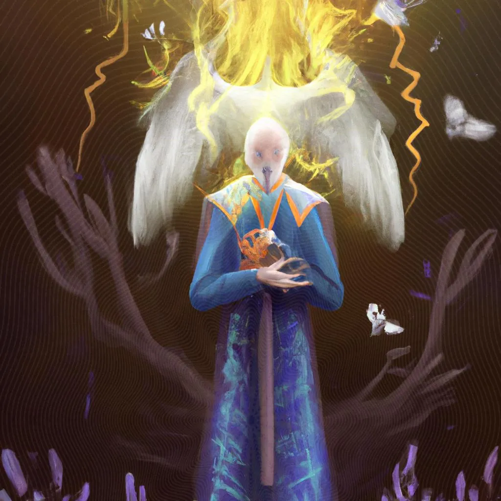 uma composição gráfica de o espirito santo nos ensina todas as coisas