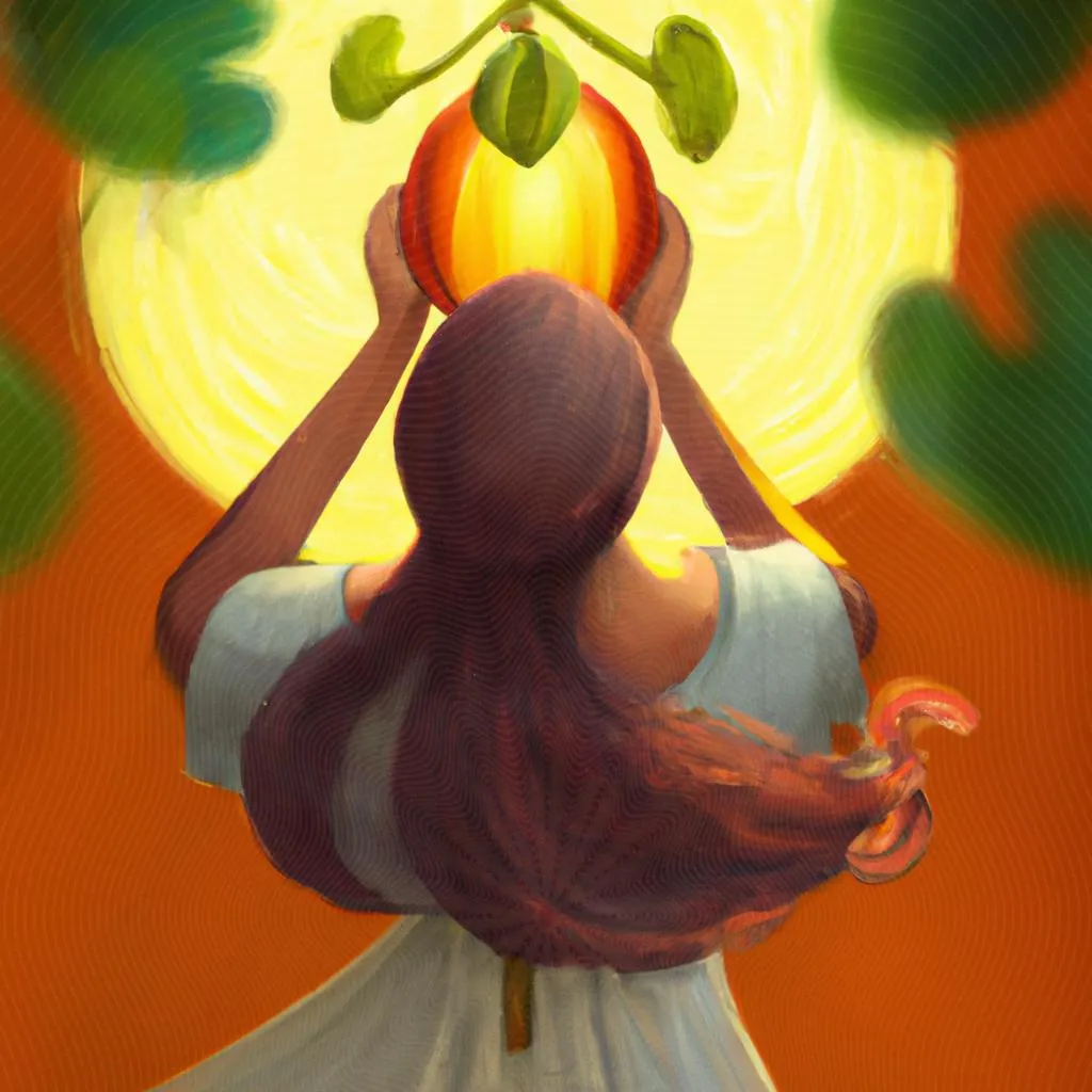 uma arte gráfica sobre o fruto do espirito santo