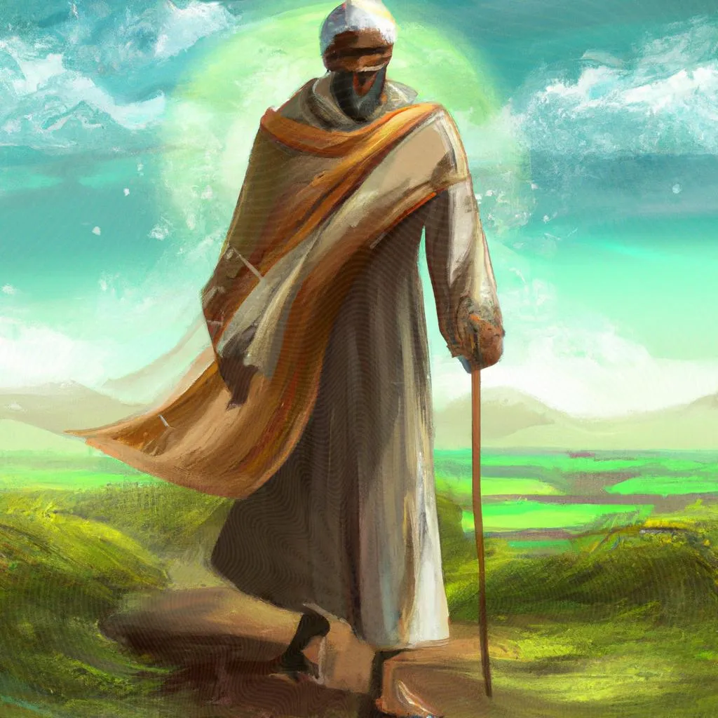 uma imagem estilizada de o homem de bem evangelho segundo espiritismo