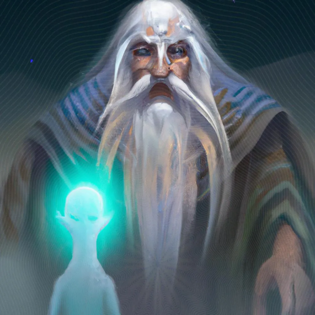 uma imagem digital de o pai que pelo espirito