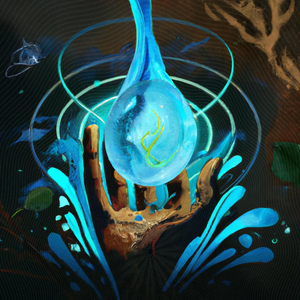 um diagrama visual sobre o que é nascer da agua e do espirito