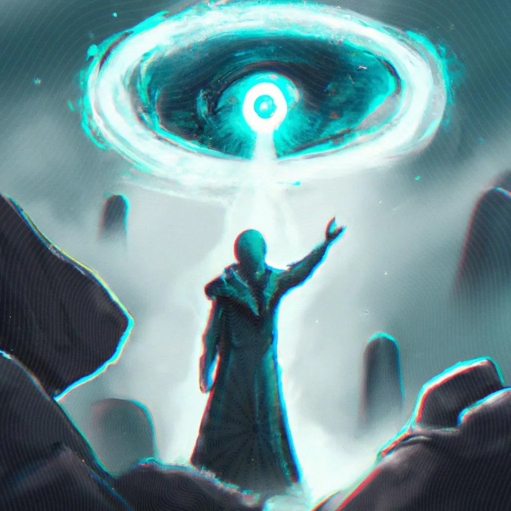 uma representação visual de o que é umbral no espiritismo