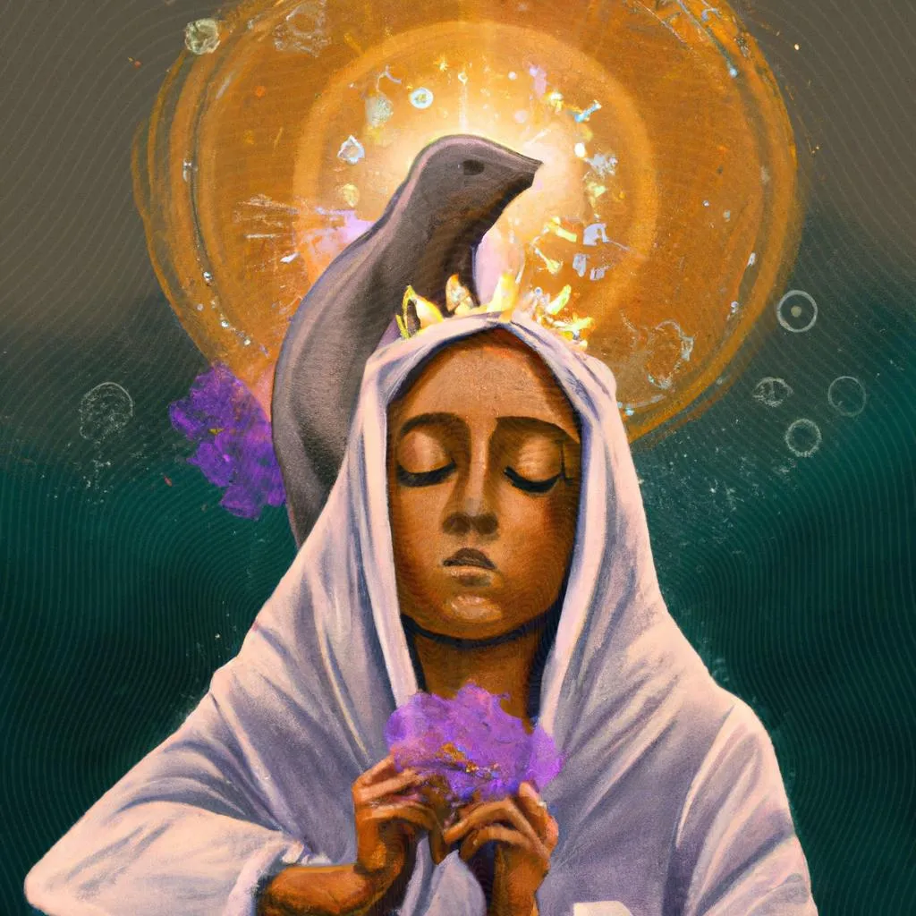 Revelado: O Mistério do que o Espírito Santo Faz! 3 um mural artístico de o que o espirito santo faz