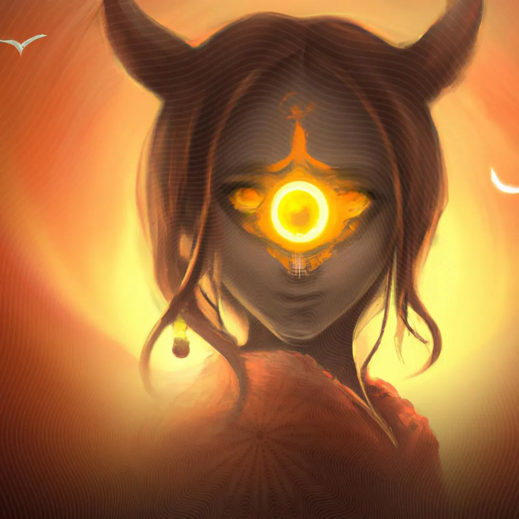 uma ilustração gráfica de o que os olhos não veem o espirito santo mostra