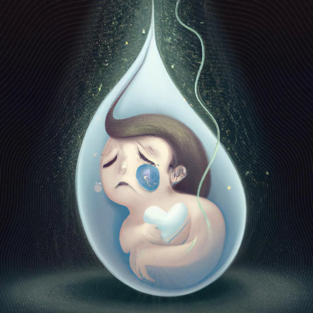 O Mistério Desvendado: Bebê Chorando na Barriga Significa Algo? 3 uma imagem imaginária de o que significa bebê chorando dentro da barriga espiritismo