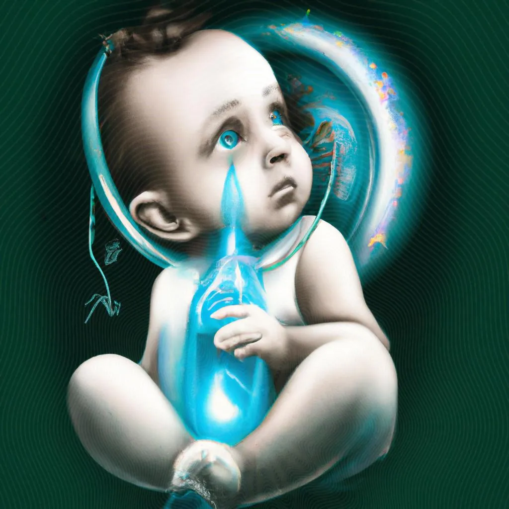 Entenda o Significado de Ouvir Choro de Bebê no Espiritismo! 2 uma ilustração de o que significa ouvir choro de bebê espiritismo