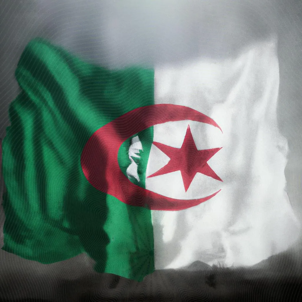 o significado da bandeira da argelia