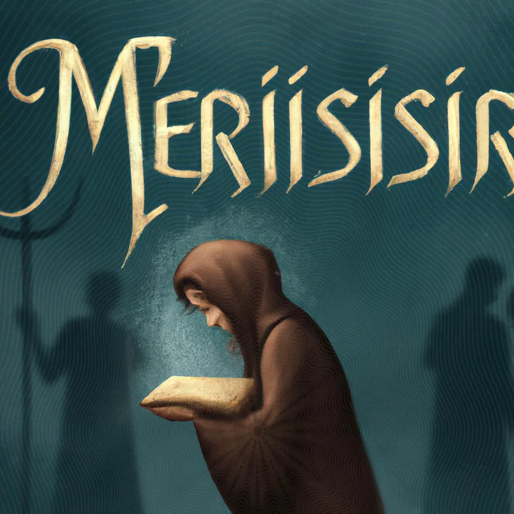 uma ilustração realista de o significado da palavra miséria na bíblia