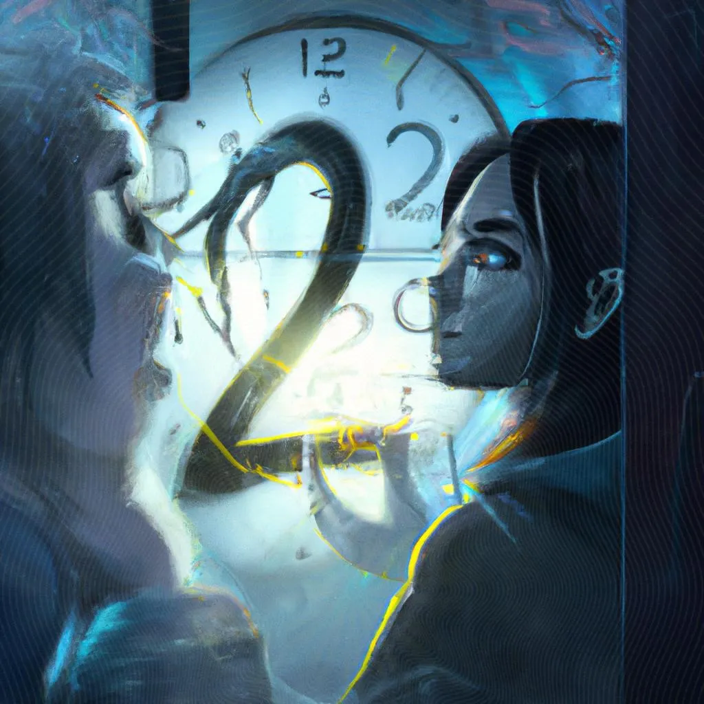 uma aquarela sobre o significado de 23:23