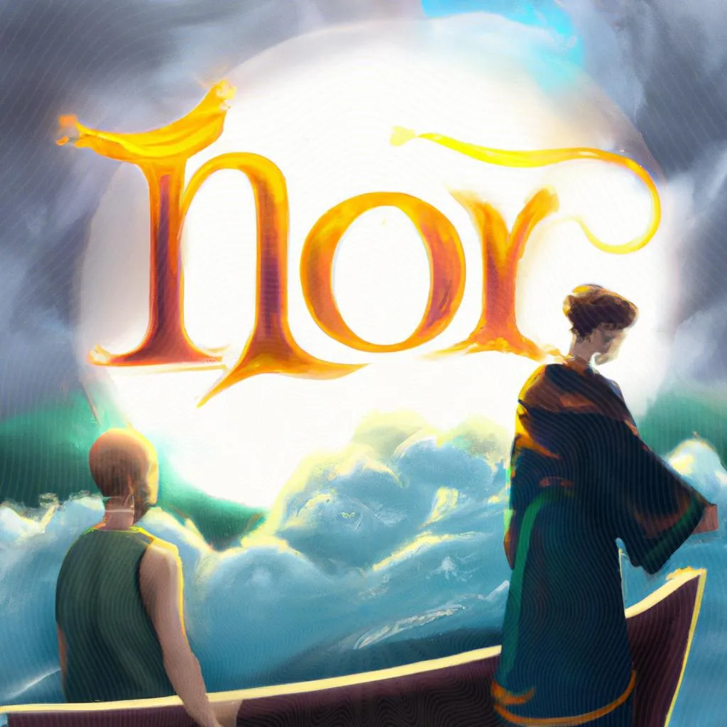 um desenho artístico sobre o significado de noah