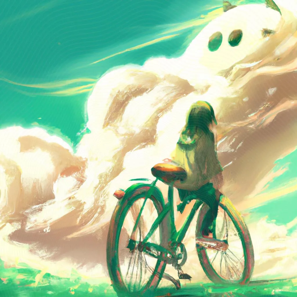 Desvende os mistérios: O Significado de Sonhar com Bicicleta 4 uma expressão gráfica de o significado de sonhar com bicicleta