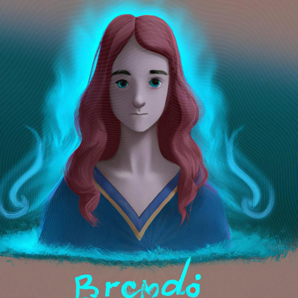 uma imagem impressionista de o significado do nome brenda