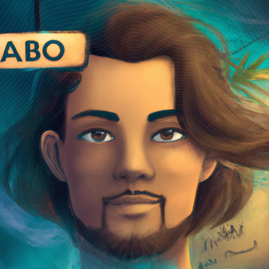 um design visual de o significado do nome fábio