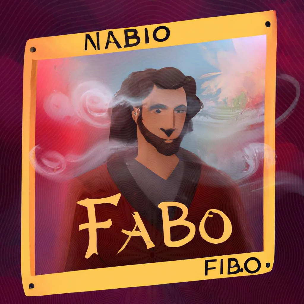 uma expressão gráfica de o significado do nome fábio