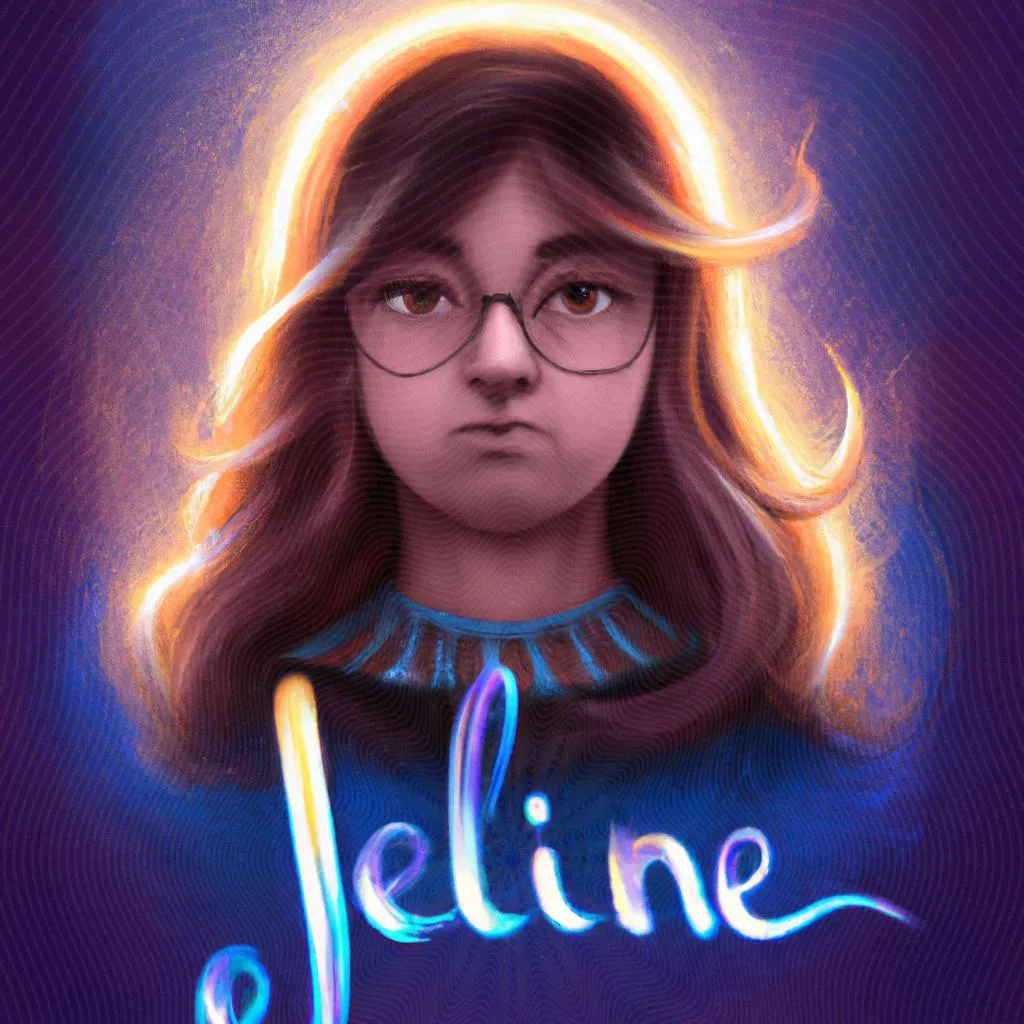 uma expressão gráfica de o significado do nome juliene