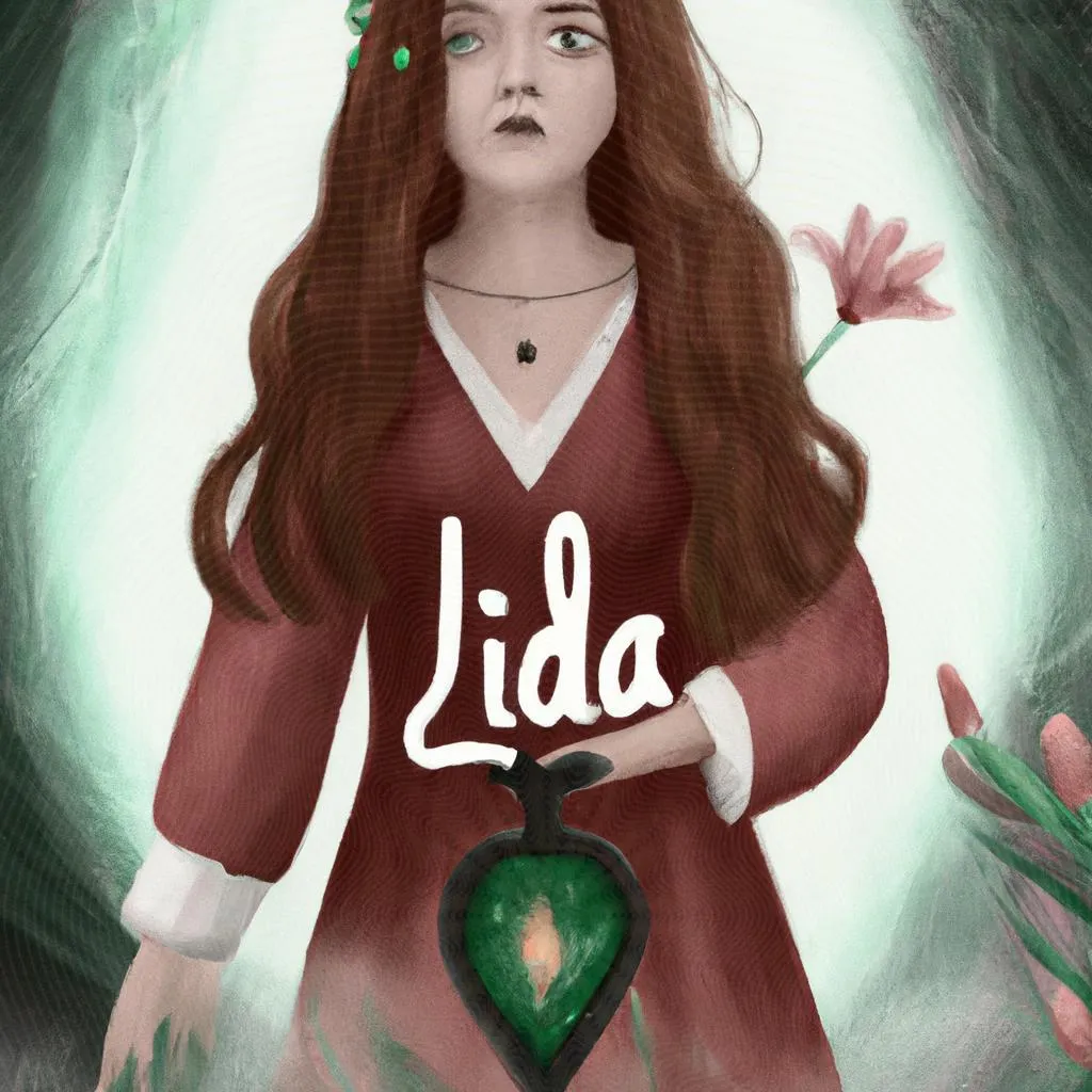 um retrato esboçado de o significado do nome lídia