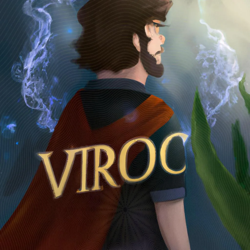 uma figura desenhada de o significado do nome victor