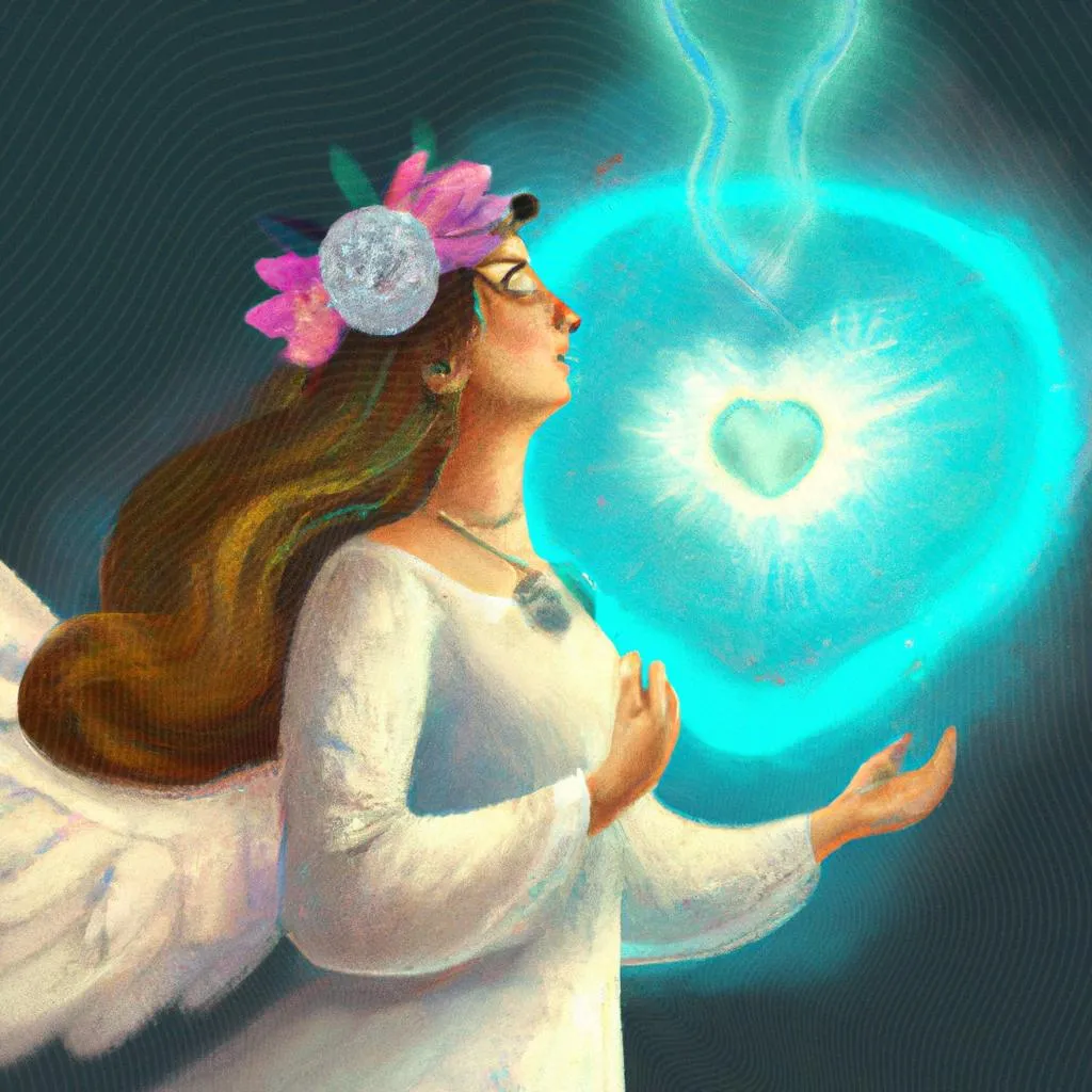 uma imagem digital de oh espirito santo fonte de todo amor