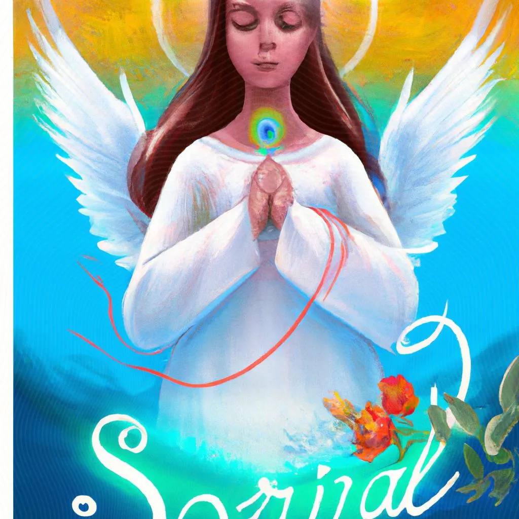 uma imagem pictórica de oh espirito santo fonte de todo amor
