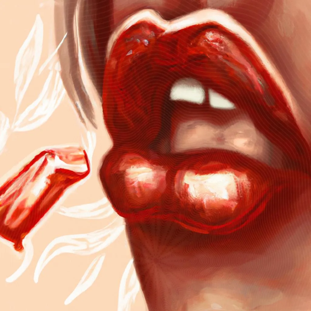 Sangue na boca: o que o espiritismo revela sobre esse sinal? 2 uma gravura sobre o'que significa sentir gosto de sangue na boca espiritismo