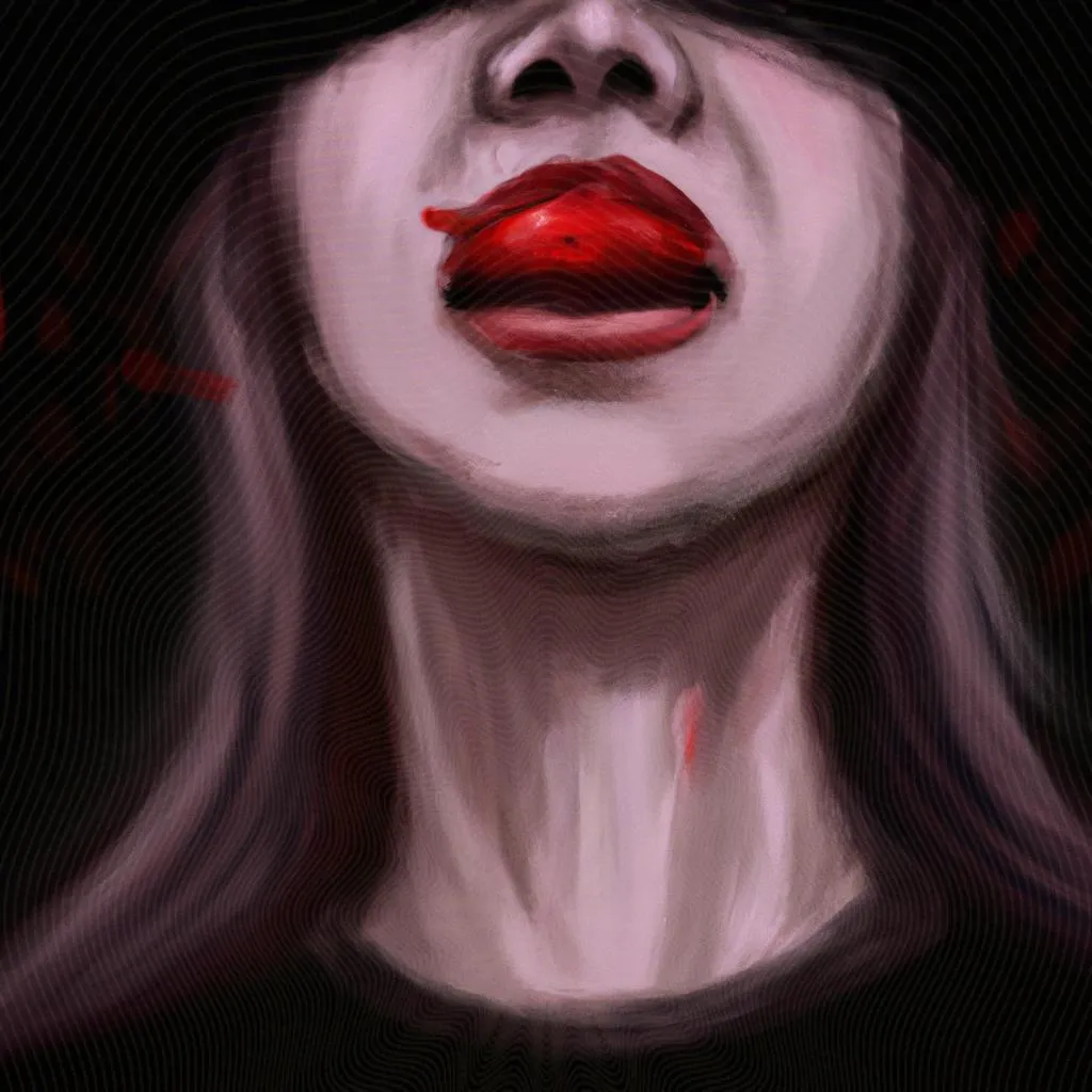 Sangue na boca: o que o espiritismo revela sobre esse sinal? 3 uma representação visual de o'que significa sentir gosto de sangue na boca espiritismo