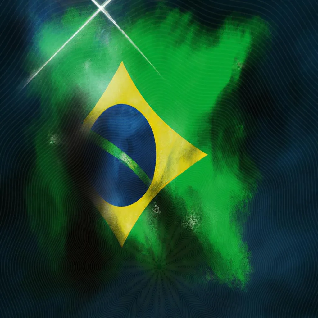 Descubra os Mistérios das Estrelas da Bandeira do Brasil! 4 um retrato esboçado de o'que significam as estrelas da bandeira do brasil