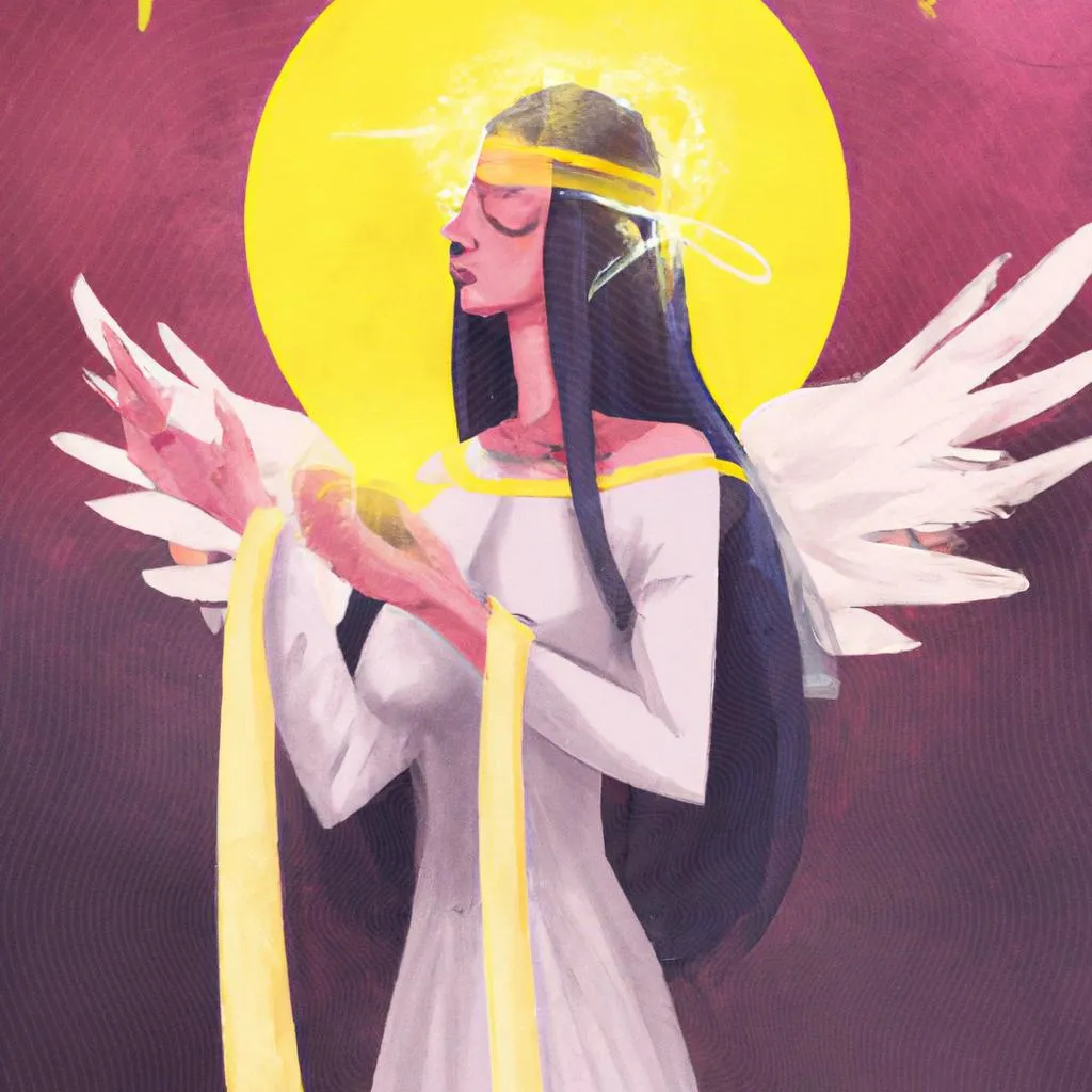 um design visual de oração ao espirito santo contra todos os males