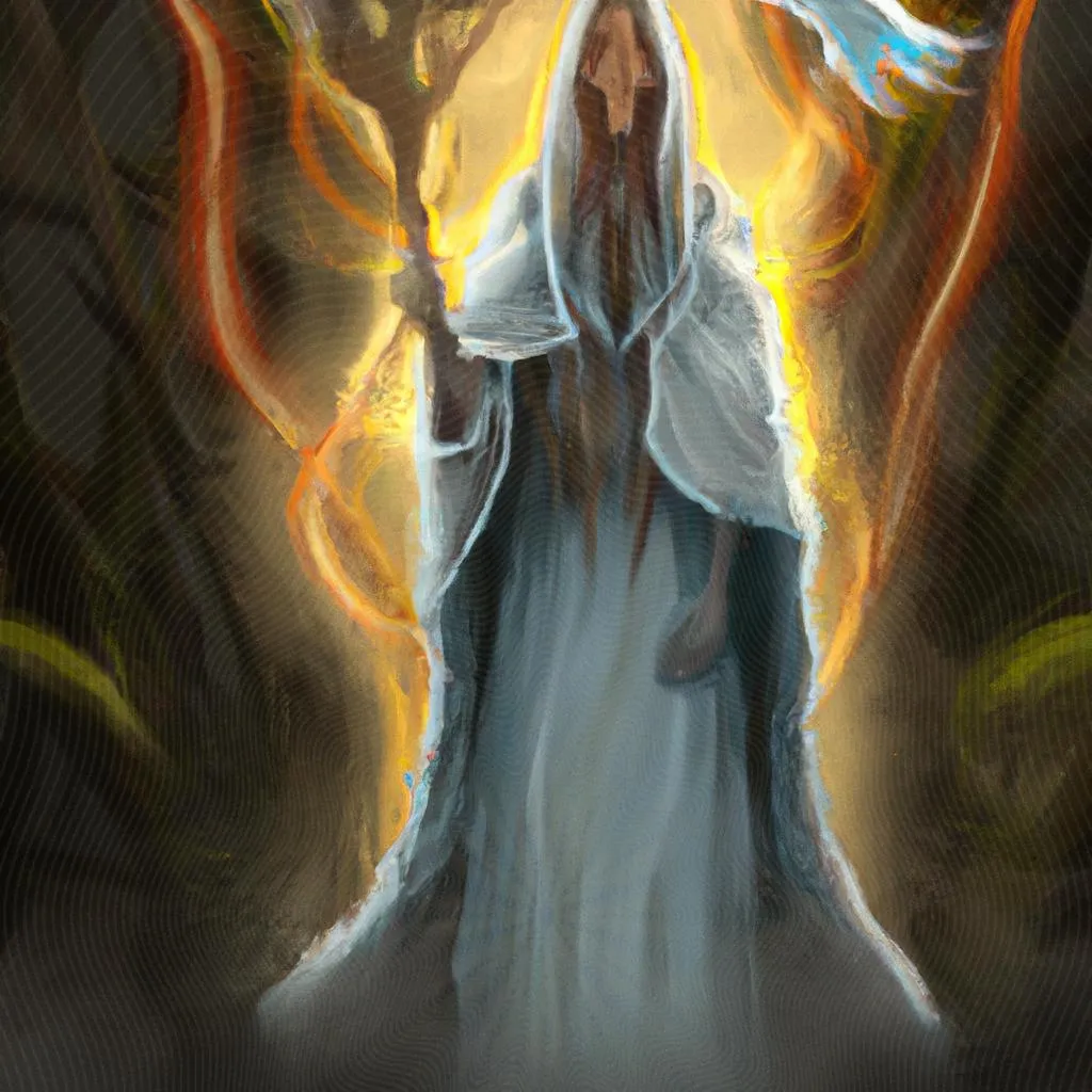 uma imagem digital de os espiritos