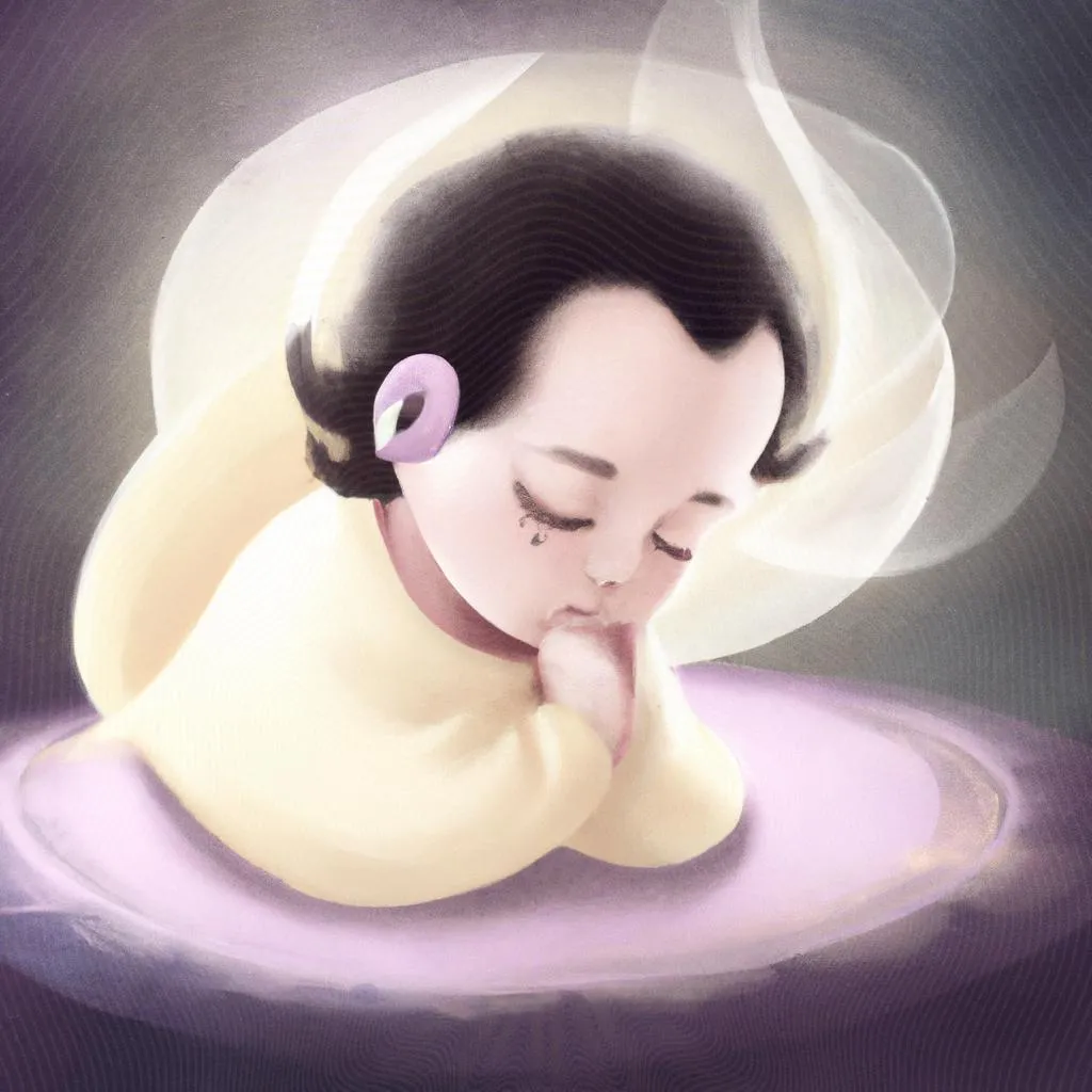 Ouvir Choro de Bebê no Espiritismo: Mistério ou Sinal? 4 uma figura artística de ouvir choro de bebê espiritismo