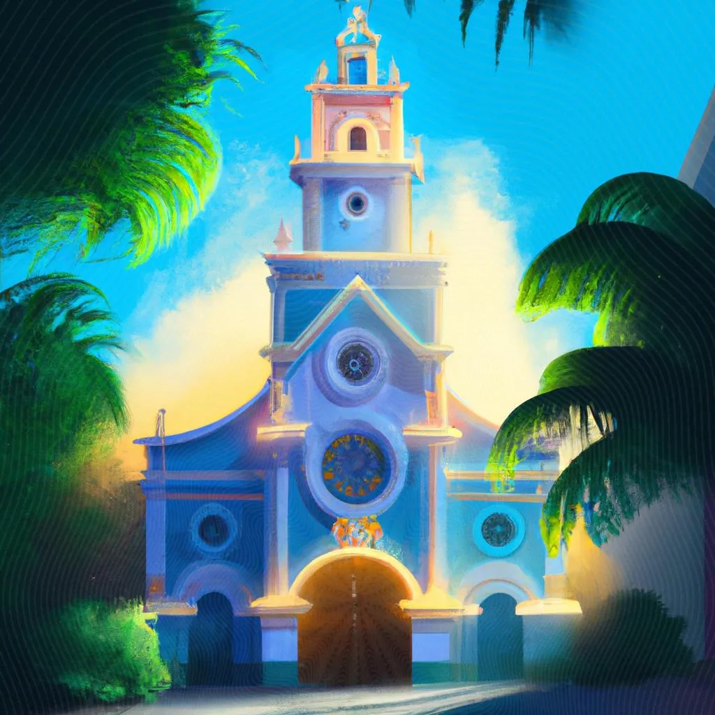 Descubra os mistérios da Paróquia Divino Espírito Santo em Maceió 3 uma imagem em 3D de paroquia divino espirito santo maceio