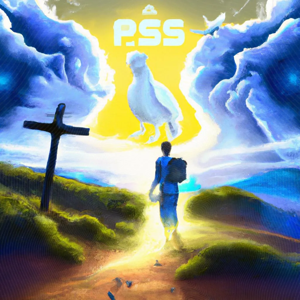 uma obra de arte ilustrativa de passeia espirito santo de deus