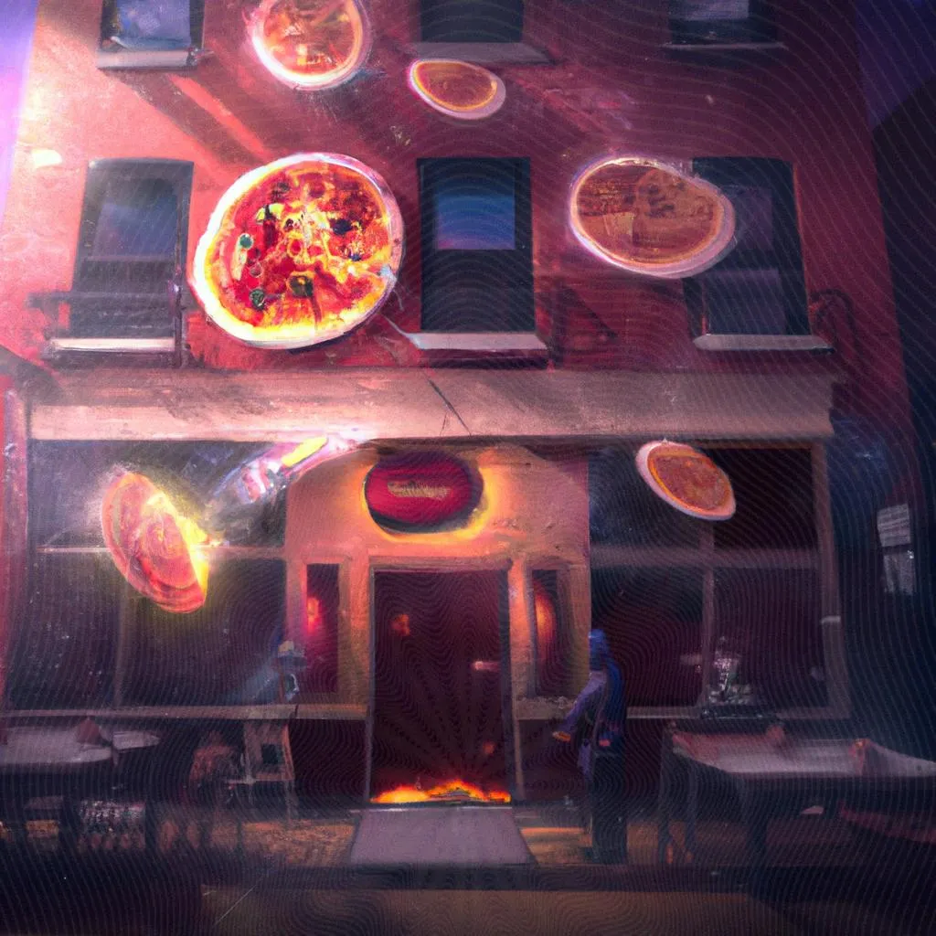 uma imagem pictórica de pizzaria espirito santo