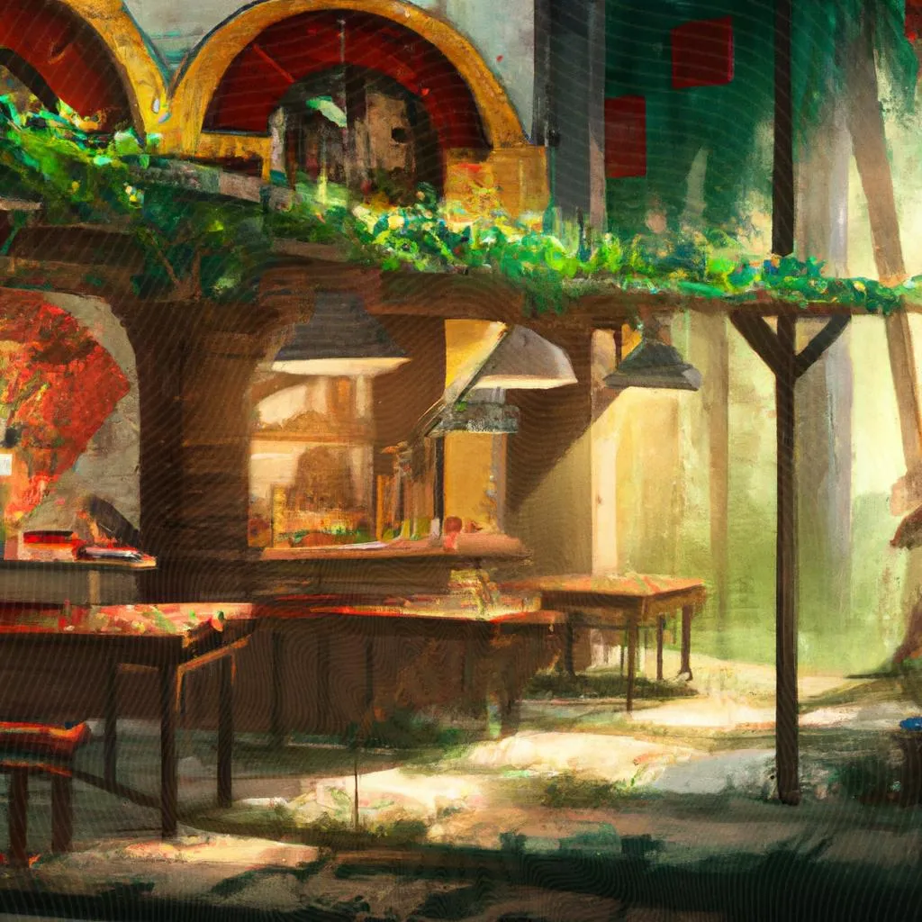 uma arte em gravura de pizzaria espirito santo
