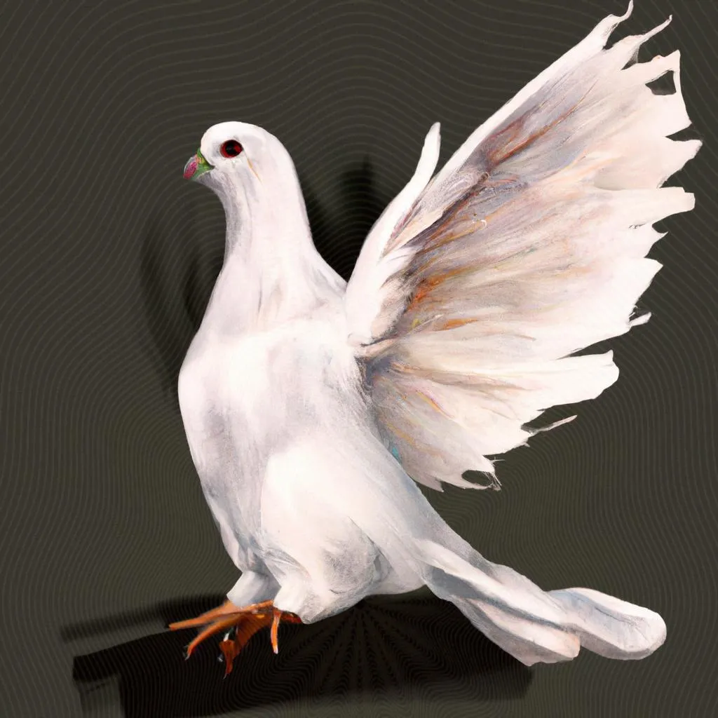 Desvendando o Simbolismo da Pomba do Espírito Santo em PNG 3 uma ilustração em preto e branco de pomba do espirito santo png