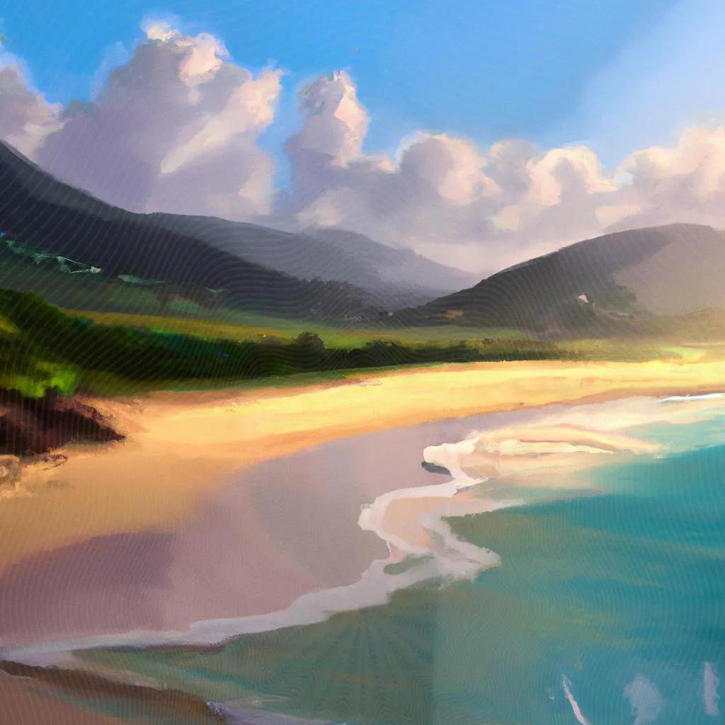 um retrato artístico sobre praia itauna espirito santo