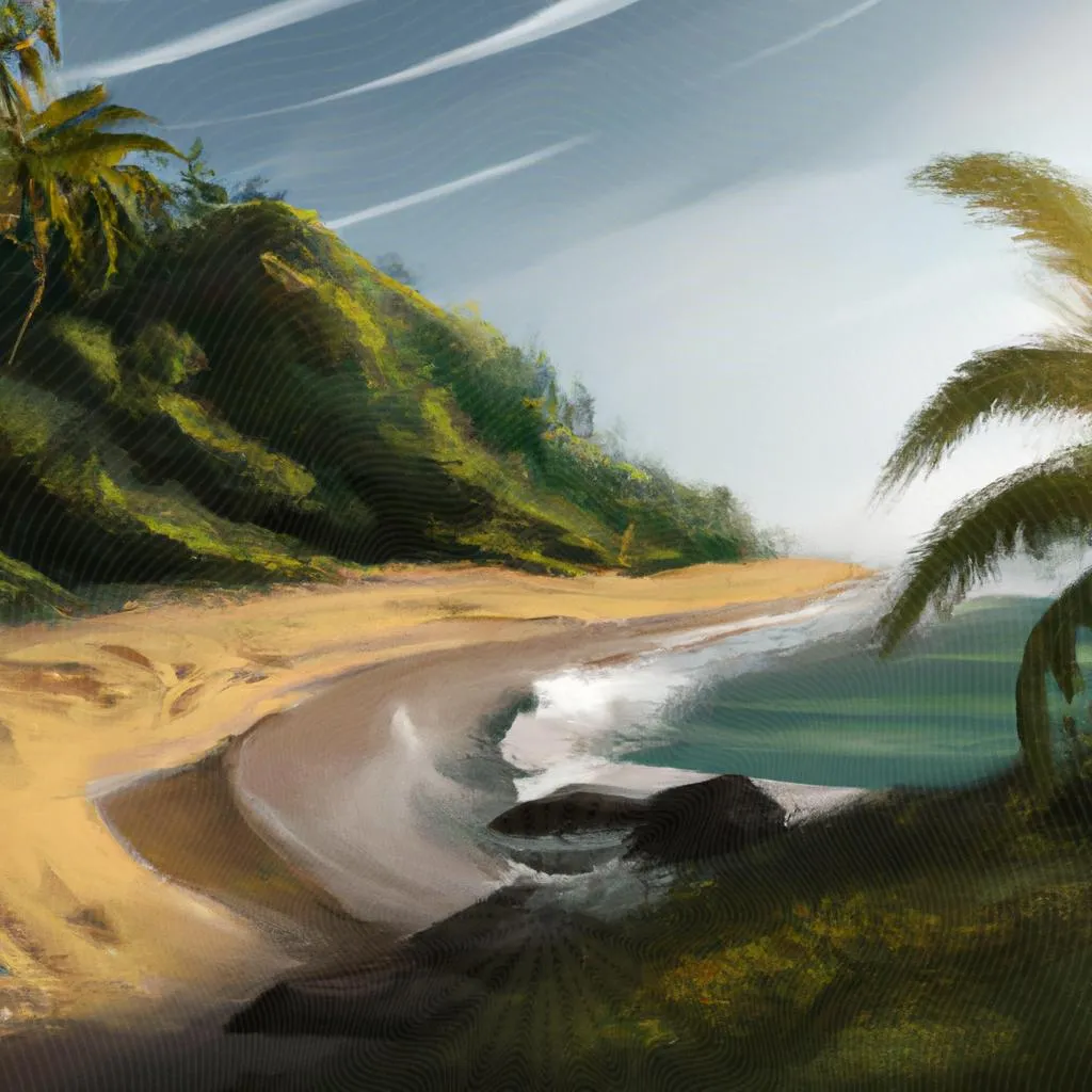 uma caricatura de praia no espirito santo