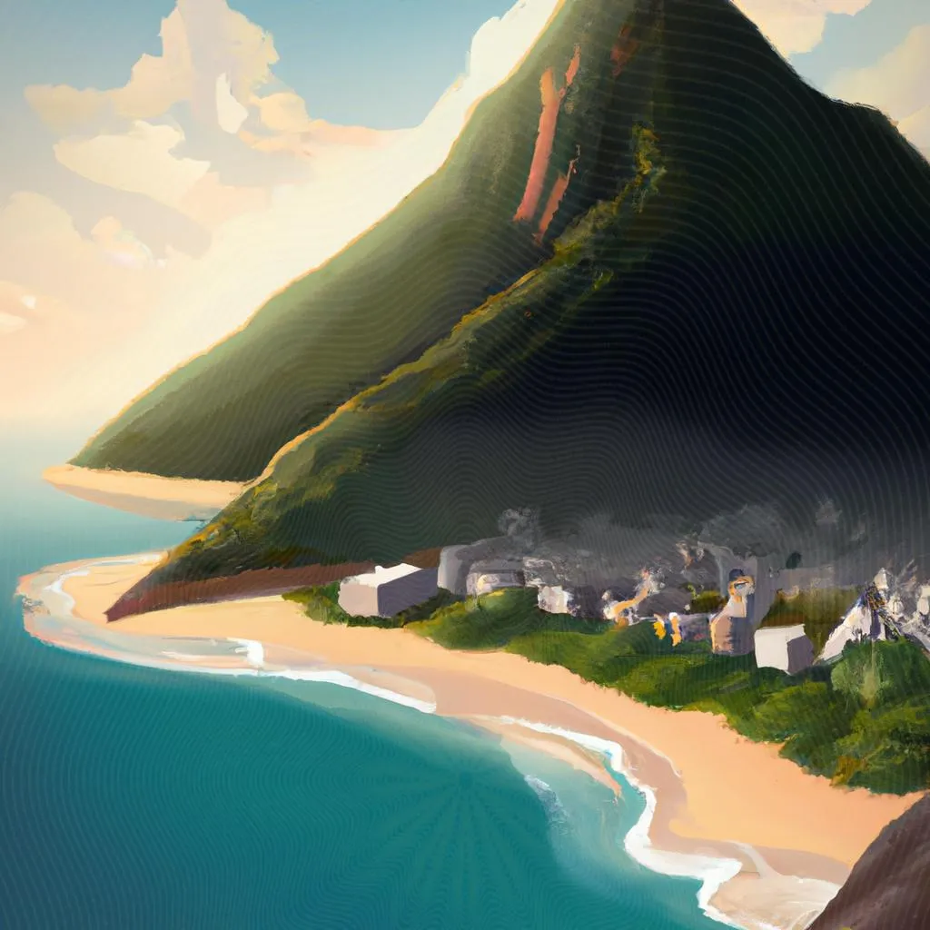 uma ilustração de praias espirito santo vitoria