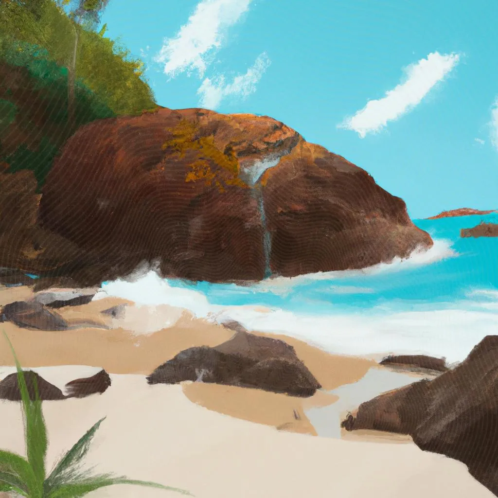 Desvendando os Mistérios das Praias Mais Belas do Espírito Santo 3 um esboço artístico sobre praias mais bonitas do espirito santo
