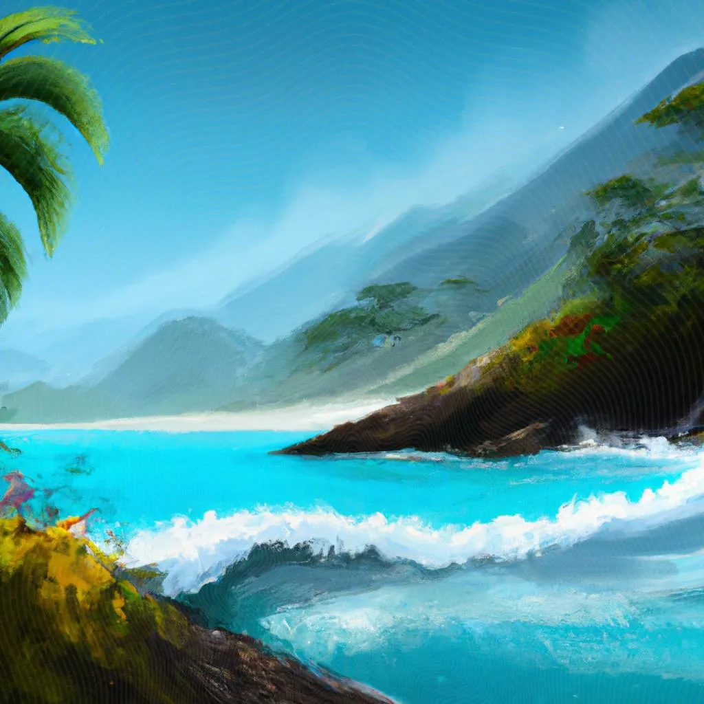 Desvendando os Mistérios das Praias Mais Belas do Espírito Santo 4 uma gravura sobre praias mais bonitas do espirito santo