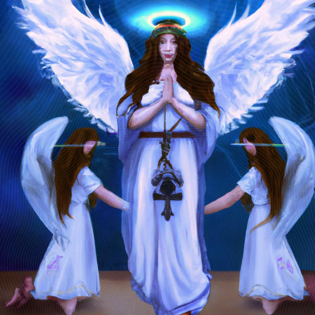 prece anjos guardioes e espiritos protetores