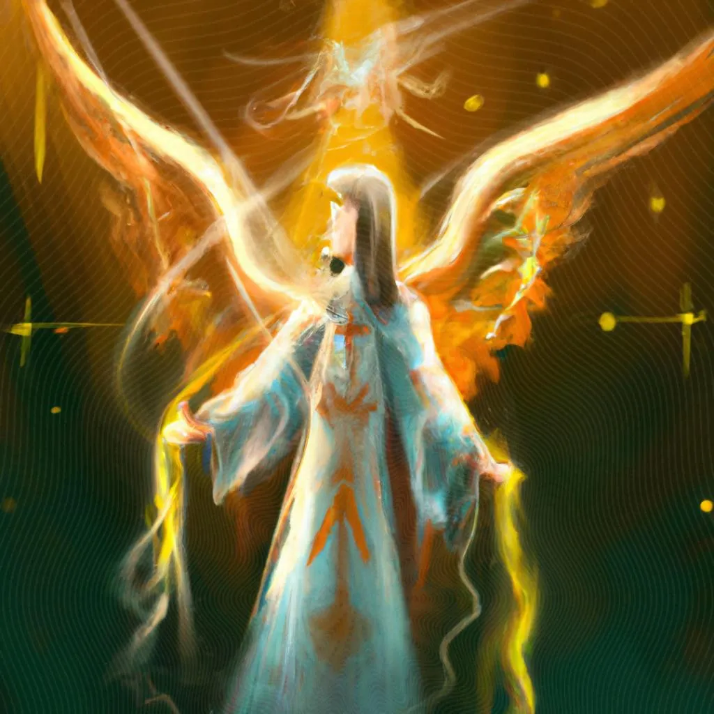uma composição expressionista de pregação sobre espirito santo