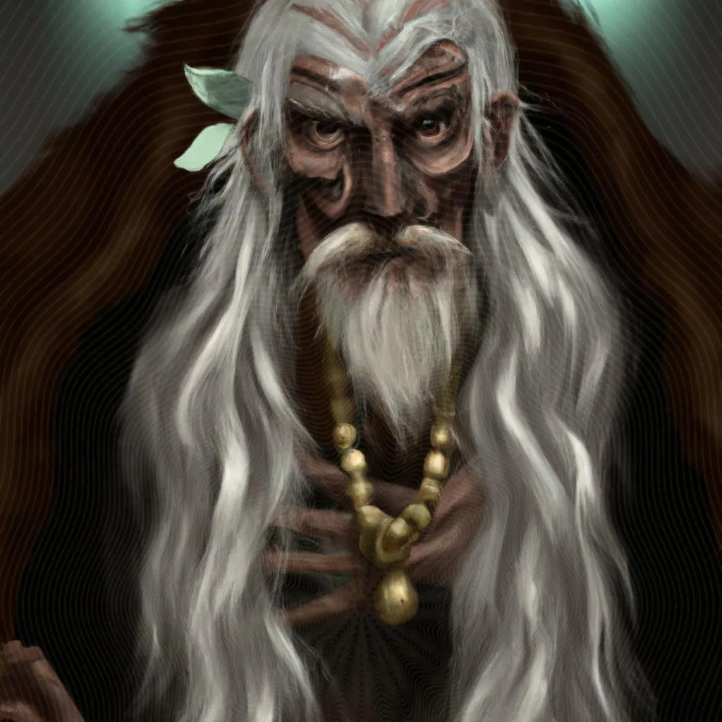Preto Velho: a sabedoria ancestral do espiritismo 4 uma imagem em 3D de preto velho espiritismo