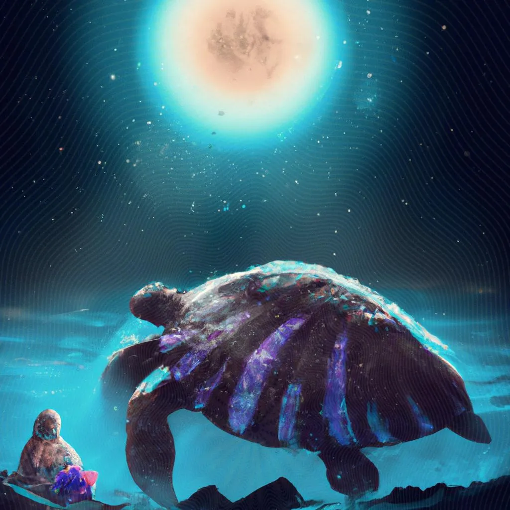 uma imagem impressionista de projeto tamar espirito santo