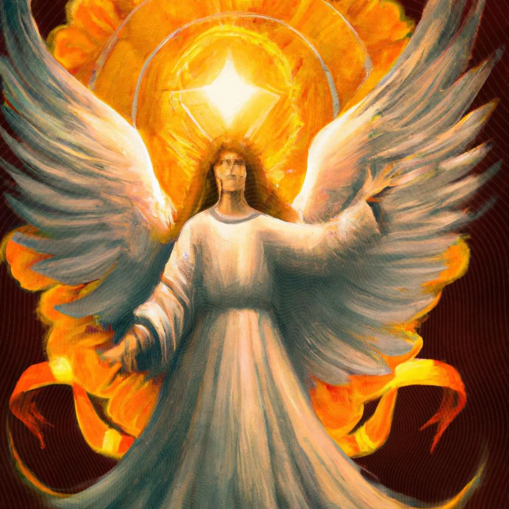 uma ilustração gráfica de quadro divino espirito santo