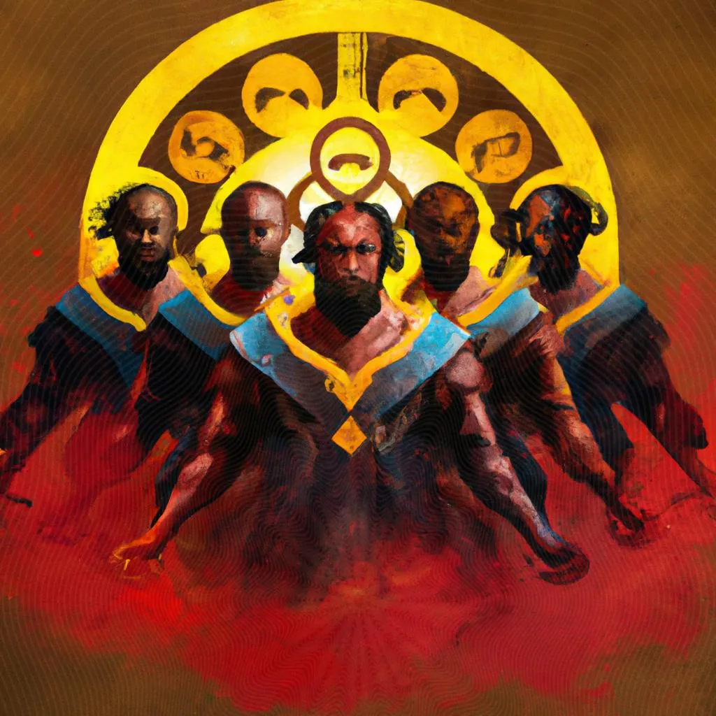 uma obra de arte ilustrativa de quais são os 9 dons do espirito santo