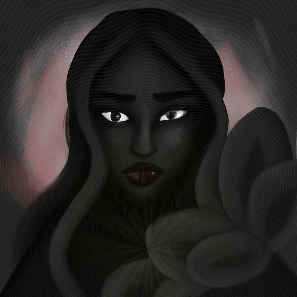 uma arte gráfica sobre qual é o significado da cor preta