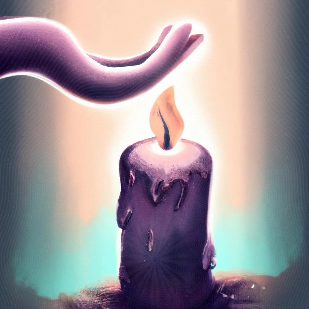 uma aquarela sobre qual é o significado da vela