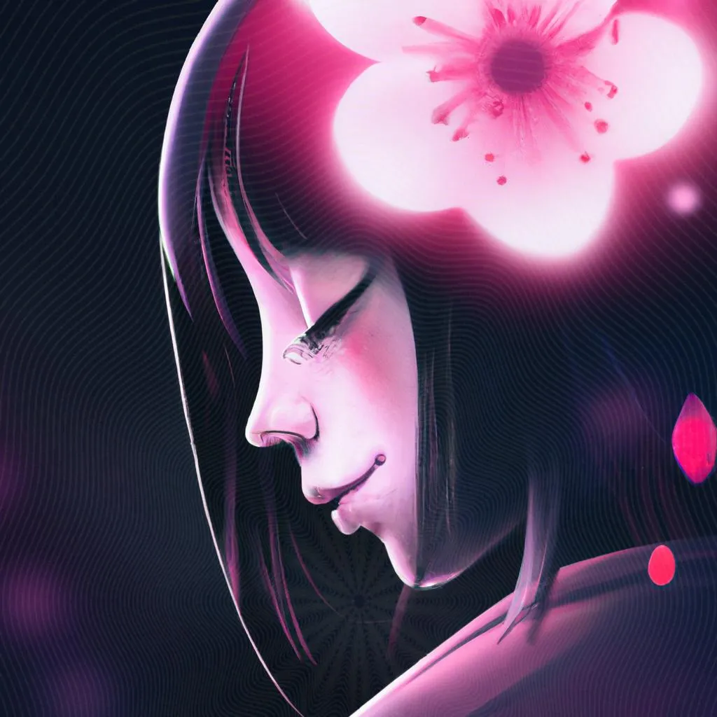 uma expressão gráfica de qual é o significado de sakura
